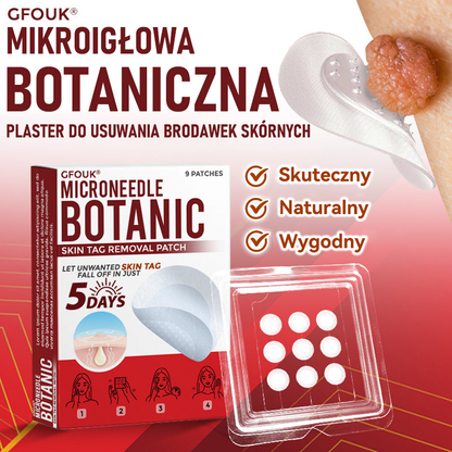 ✅✅ GFOUK® Plastry do usuwania brodawek i znamion z mikronakłuciami roślinnymi